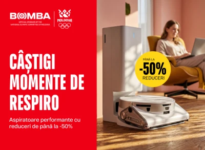 Alege un aspirator cu o reducere de până la −50% și simte-te minunat în propria casă, când totul strălucește