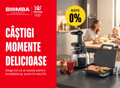 Alege electrocasnicele mici pentru bucătăria ta — acum în rate 0%!
