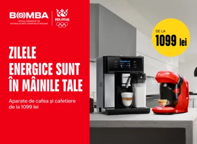 Începe-ți dimineața perfectă! Reduceri de până la 50% la aparate de cafea